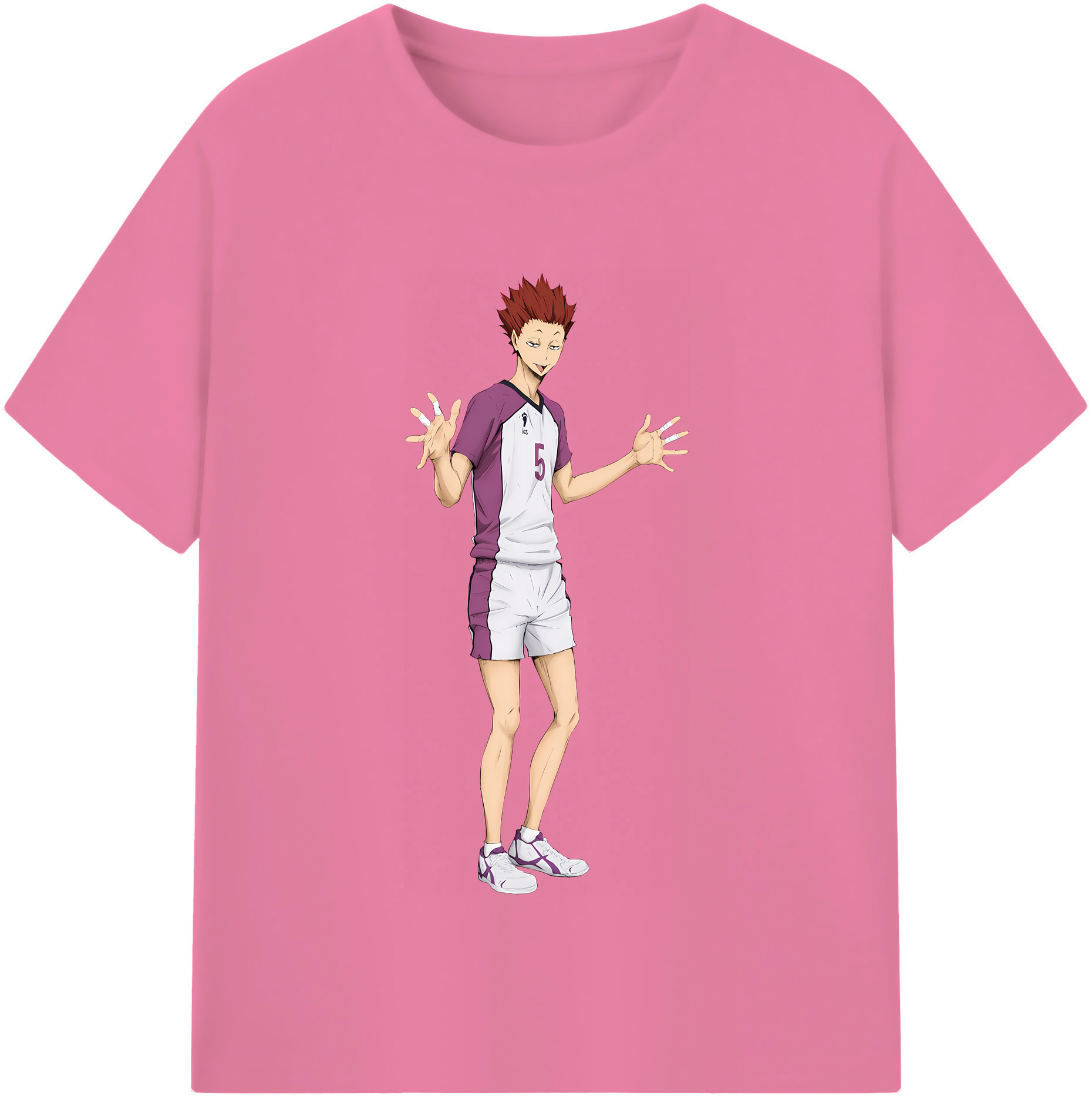 （画像用） ハイキュー!! Haikyu!! 綿100％半袖Tシャツ（フロントプリント）